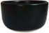 roro Handmade Ceramic Stoneware Matte Black Fruit Salad and Miso Soup Bowls, 16 ounce (4.5 Inch Wide), Set of 2