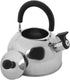 Lily's Home 2 Quart Stainless Steel Whistling Tea Kettle, Perfect Stovetop Tea and Water Boiler for Home, Dorm,