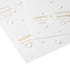 Talented Kitchen 140 Pack of Minimalist Spice Jar Labels, Preprinted Water Resistant Stickers (Gold Text)