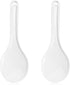 Giantree 2 7.7 Inch Pcs Plastic Rice Paddle, Non-Stick White Rice Spoon Scooper for Cookers
