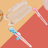 2 Pairs Kids Chopsticks, Cute Animal Cartoon Design, Plastic Training Chopsticks for Kids, Chopstick Helper/Trainer by