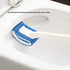 Toilet Brush Bowl Brush, Bathroom Brush for Deep Cleaning, Scratch-Free Curved Good Grip (2 Pack)