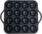 16-Holes Takoyaki Maker Pan Plate, Nonstick Aluminum for Stovetop, 7.7 x 7.7 inches