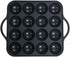 16-Holes Takoyaki Maker Pan Plate, Nonstick Aluminum for Stovetop, 7.7 x 7.7 inches