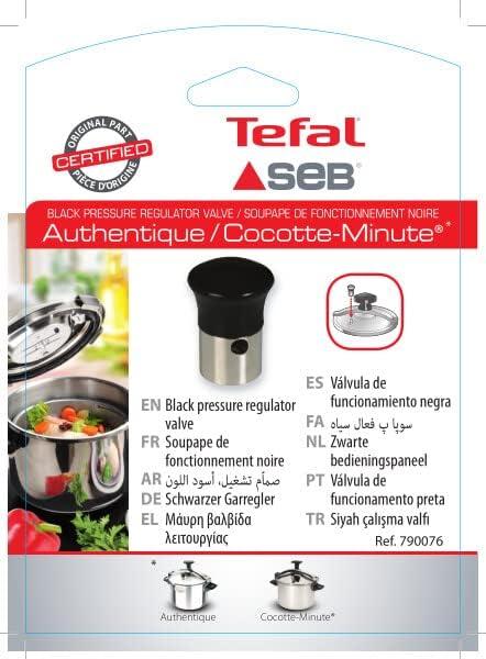 790076 Genuine Pressure Cooker Valve, Black