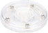 TamBee 2PC 4Inch Acrylic Lazy Susan Turntable Organizer, Revolving Display Base for Spice Rack, Kitchen Pantry