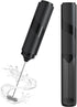 Milk Frother with Cover, Battery Operated Electric Frother, Whisk, Drink Mixer &