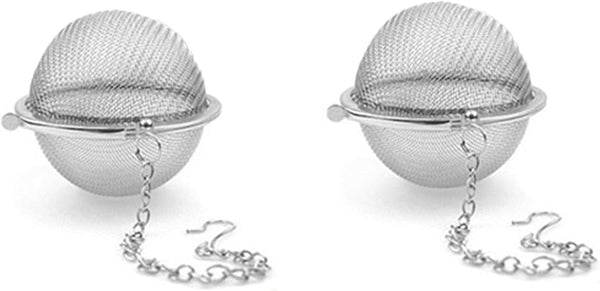 OXT 2PCS Premium Tea Infusers for Loose Leaf Tea - Upgraded Tea Strainers