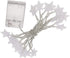 AKOAK Warm White Twinkle Star String Lights,Battery Operated 20 LED Star Shaped Fairy
