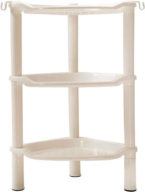 3 13.5 10 26 Inches, 3 Tier Shower Caddy Organizer Shelf Corner, x x Rustproof, Plastic Shower Rack Stands for Inside