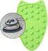 The Quilted Bear Mini Iron Rest, Silicone Heat Resistant Pad for Travel and Mini Quilting Iron Use (Green)