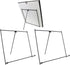 Set of 3 Black Metal Tabletop Easels, 9"H Ideal for Displaying Books, Plaques, Framed Pictures, Photos