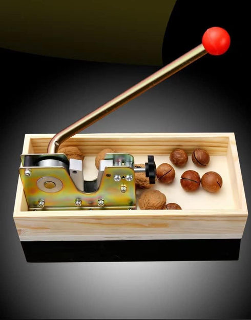 MxTong Manual Nutcracker Nut Tongs Heavy Duty Nut Cracker Macadamia Pecan Walnuts Nut Cracker Opener Tool Peeling
