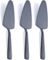 Matte Black Cake Pie Server, 9.4-inch Stainless Steel Heavy Duty Pizza Spatula, Set of 3