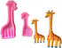 2Pcs/Set Giraffe Fondant Molds - Animal Silicone Gum Paste Sugarcraft Cake Decorating Tool