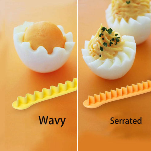 Novo Tee Set Multifunctional Egg Decorator and Cutter - Can Be Used As a Fruit Slicer - Exquisite Kitchen Accessories