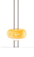 VitaJuwel Crystal Straw, Orange Calcite