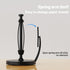 Countertop, VEHHE Paper Towel Holder Black Paper Towel Holder with Spring Activated Arm and Damping Effect, Simply Tear