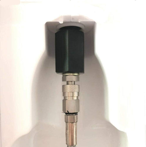 Soda Machine CO2 External Hose Adapter Kit, Stainless Steel with 60-inch Length to CGA320 Tank