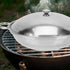 Kichvoe Stainless Steel Wok Pan with Lid, 2pcs Nonstick Frying Pan for Home Outdoor Camping BBQ, 22cm