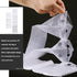 Zerodeko 200pcs Clear Plastic Umbrella Bags, Automatic Storage Bags for Folding Umbrella, Child Pe Disposable Cover