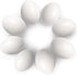 8 Pack Finch, 0.82x0.62 SunGrow Fake Wooden Eggs to Train Birds from Laying in The Nesting Boxes & to Stop from Eating