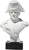 Danila-Souvenirs French Emperor Napoleon Bonaparte Marble Bust Statue Sculpture, 5.2'' White (13 cm)