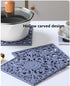 Smithcraft Silicone Trivets for Hot Pots and Pans, Square Hot Pads for Kitchen Counter, Multi Function Silicone Pot