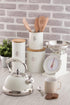 Typhoon Living Collection 1-Quart Coffee Canister - Cream