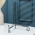 Iron Display Stand, 4 to 12 Inch Classic Easel for Bowl, Plate, Photo Frame, Book, Black