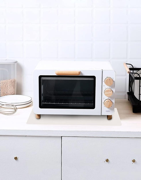 Multipurpose Silicone Counter Mat - Extra Large Heat Resistant Non-Slip Kitchen Appliance Protector, 23.6 by 15.7 Inch