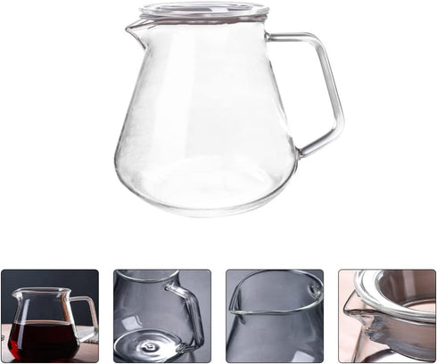 Portable Stove Espumador De Leche – Glass Coffee Pot Replacement 500/650, Teapot for Home Supplies