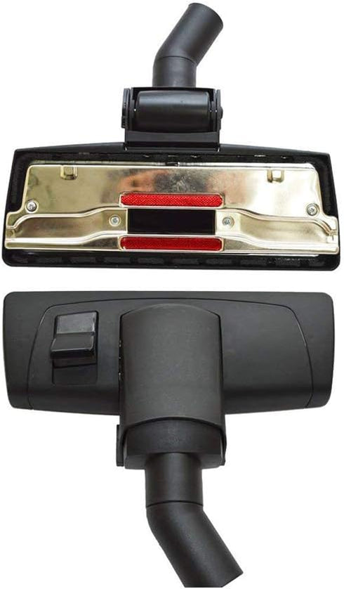 EZ SPARES 1 1/4 inch 32mm Universal Vacuum Cleaner Floor Brush with Metal Base & PP Hair Combo Tool