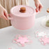 Durable Non-Slip Sakura Coffee Cup PVC Coaster, Home Tea Coaster Bowl Pad Placemat (S)
