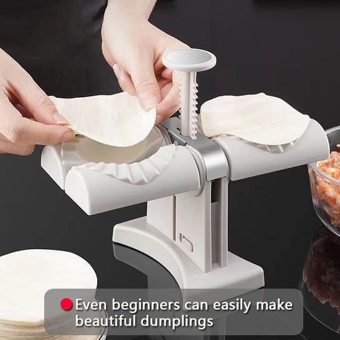 Automatic Dumpling Maker Mold, Manual Ravioli Press Machine for Quick Dumpling Making at Home