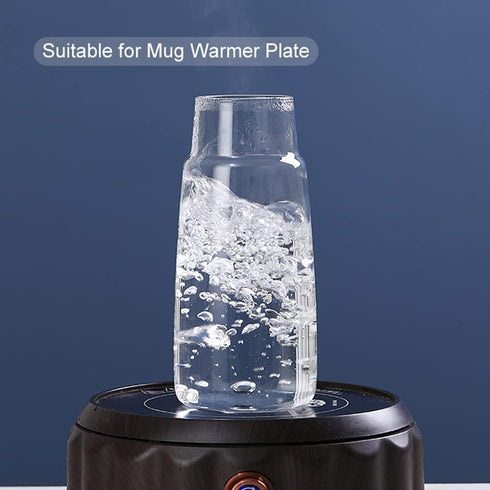 Set Set 25oz/750ml Yalucky Bedside Water Carafe with Tumbler, Bedside Carafe and Glass for Nightstand Bedroom Guest