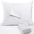 Niagara 4 Pack Pillow Protectors, Standard 20x26 Inches, Lab Certified Ultra Fresh Treated Cotton Zipper Covers White