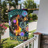 Wicca Wiccan Beltane Pagan Welcome Flag, Outdoor Holiday Party Decorations, Double Sided 12 x 18 Inch Yard Decor