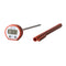 Taylor Instant Read Digital Meat Thermometer, Comes with Pocket Sleeve Clip, Red