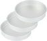 Restaurantware-Met Lux 10 x 2 Inch Straight-Sided Baking Tin, 1 Round Cake Pan - Oven-Ready, Freezable, Anodized Aluminum Round Baking Pan, Greaseproof, for Baking Layer Birthday Cake by Restaurantware