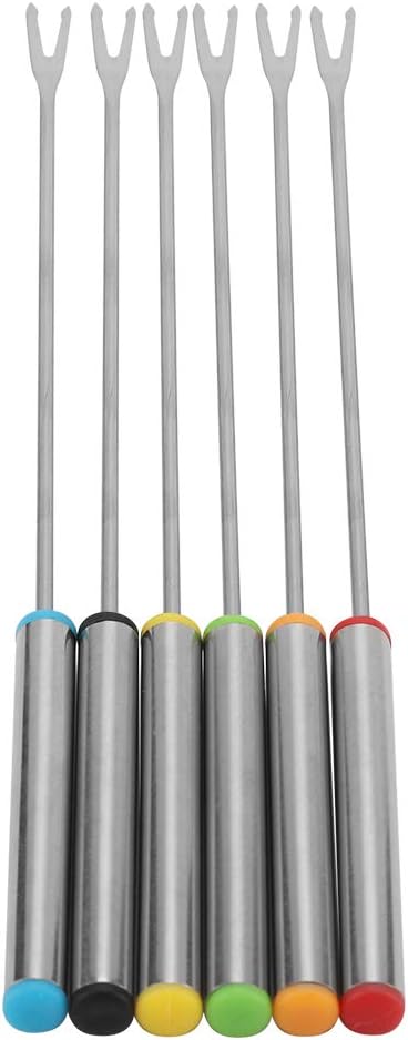 Fondu Fork Set, Stainless Steel Chocolate Forks for Fondue, Cheese Dipping Forks for Chocolate Fountain