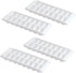 Easy Release White Ice Cube Tray, 16 Cube Trays (Pack of 4)