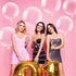 Sumind 30 Pieces Bubble Transparent Bobo Balloons, Crystal Clear Balloons for Birthday Party, Christmas, 18 Inches