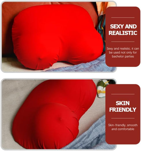 3D FOMIYES Boobs Breasts Pillow Cushion, Boobs Soft Memory Foam Sleep Pillow for Neck Shoulder Funny Chest Gifts