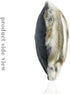 Natural Handcrafted Rabbit Fur Throw Pillow Covers - Soft Plush Real Fur Pillow Case for Home Living Room 18 x 18