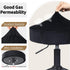 4 Dia.13-15.5" Black,4 Counts) SINOSSO Pcs Bar Stool Covers, Super Soft Velvet Round Stretchy Washable Dustproof