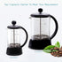 Easyworkz Eclipse French Press 27 oz Coffee Maker with Borosilicate Glass for Tea