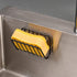 2 Pack Toplife Sponge Holder for Kitchen Sink, Rust-Proof Suction Cup Sponge Caddy - Black