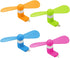 Cell Phone Fan for iPhone, 4 Pack Mini USB Fan for Mobile Phones, Portable Pocket Fan for iPhone 14 13 12 11 10 9