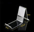 Wresty 2 Pair/4 Pcs Acrylic Shoe Store Display Stands Clear Sandal Display Stands High Heel Display Rack Holder